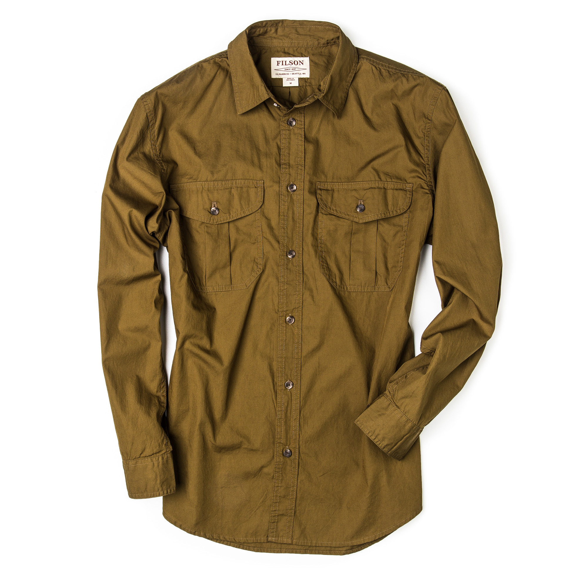 Filson - Feather Cloth Shirt - Marsh Olive