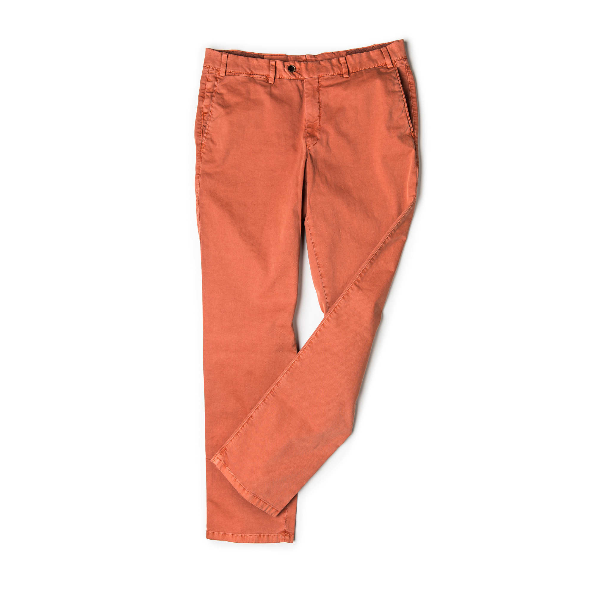 Hiltl - Classic Chino Trousers - Orange
