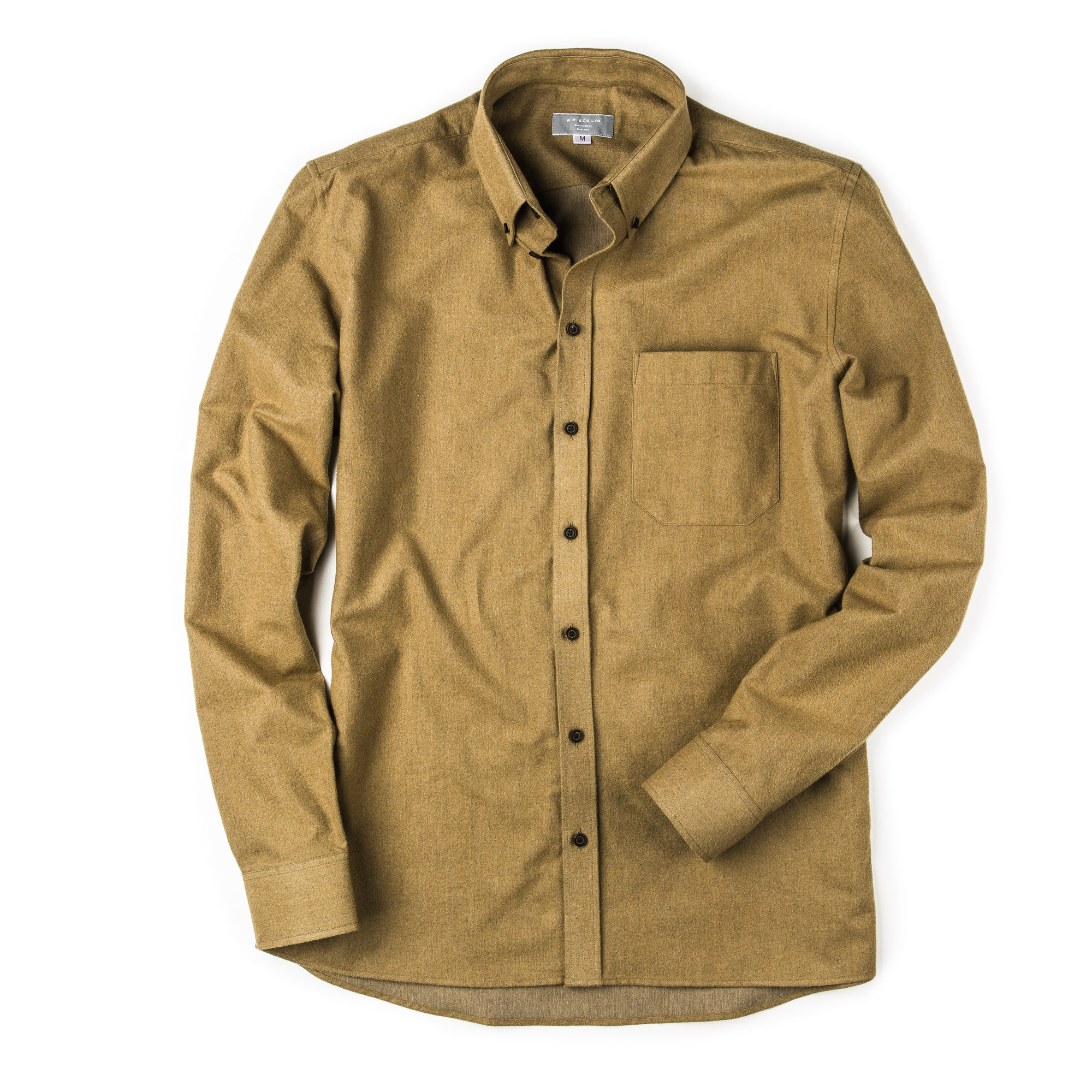 Westley Richards Men's Fine Cotton Shirt - Sahara
