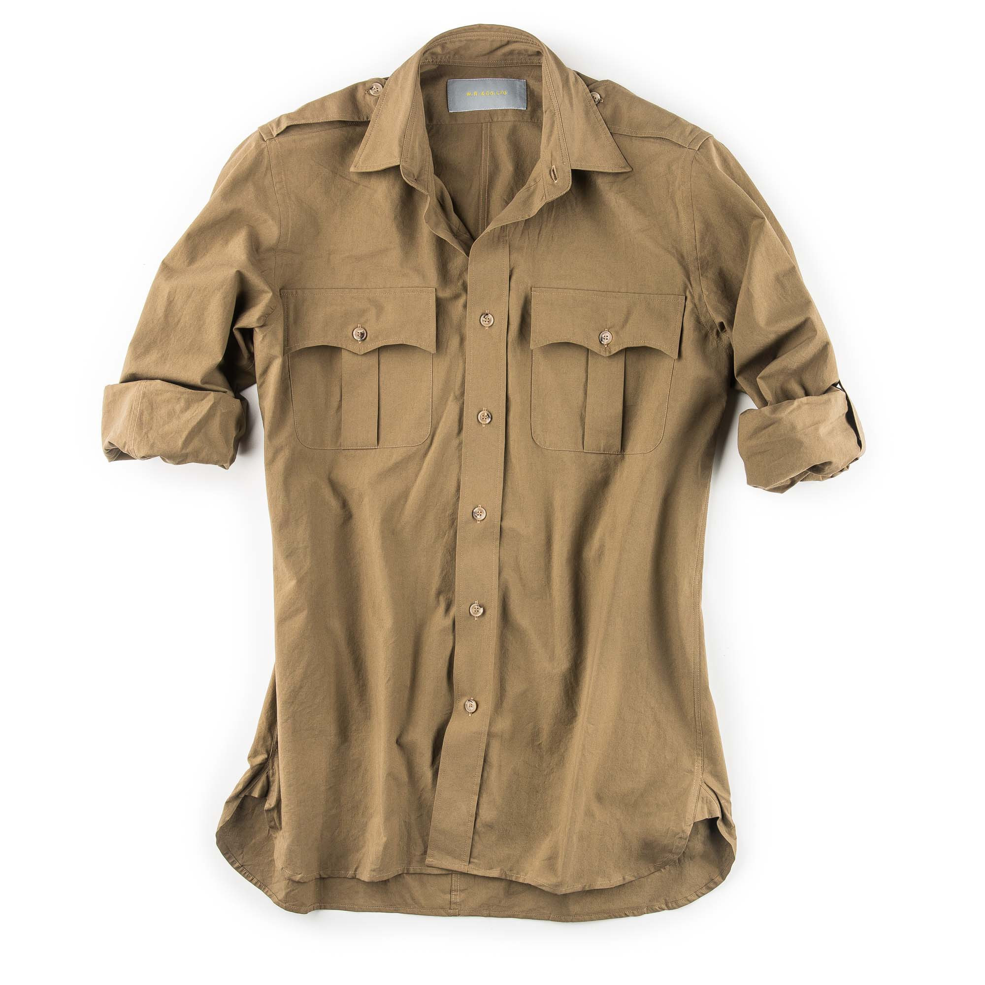 Westley Richards Safari Shirt  Olive